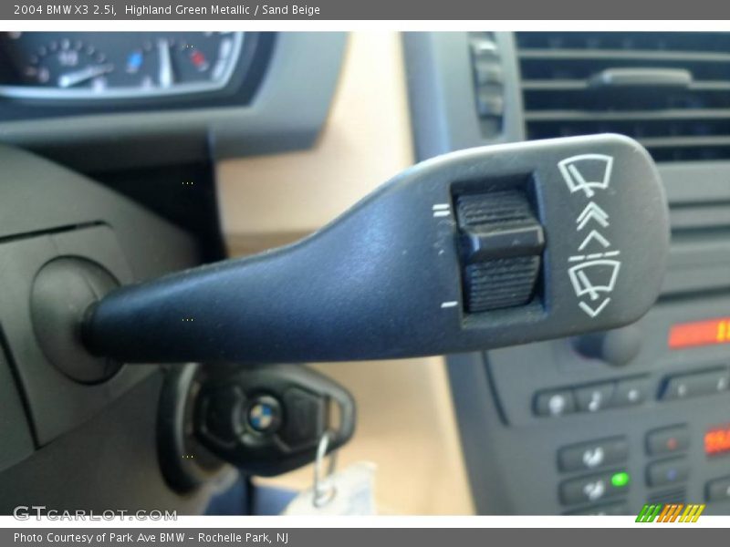 Highland Green Metallic / Sand Beige 2004 BMW X3 2.5i