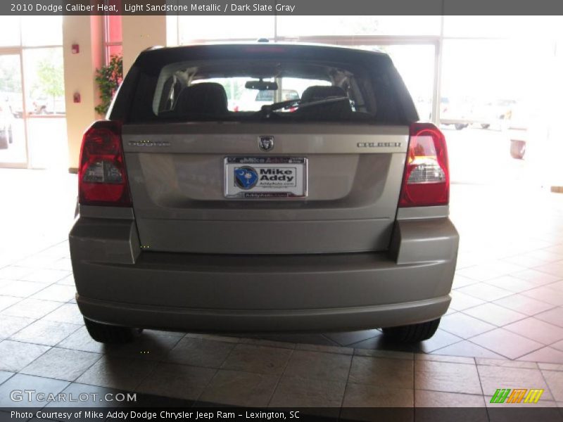 Light Sandstone Metallic / Dark Slate Gray 2010 Dodge Caliber Heat