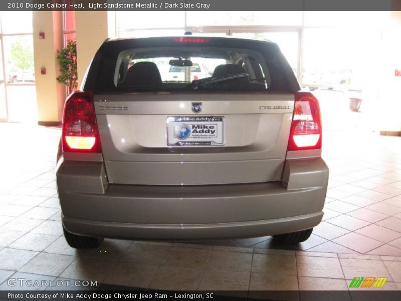 Light Sandstone Metallic / Dark Slate Gray 2010 Dodge Caliber Heat