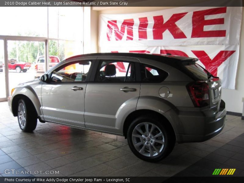 Light Sandstone Metallic / Dark Slate Gray 2010 Dodge Caliber Heat