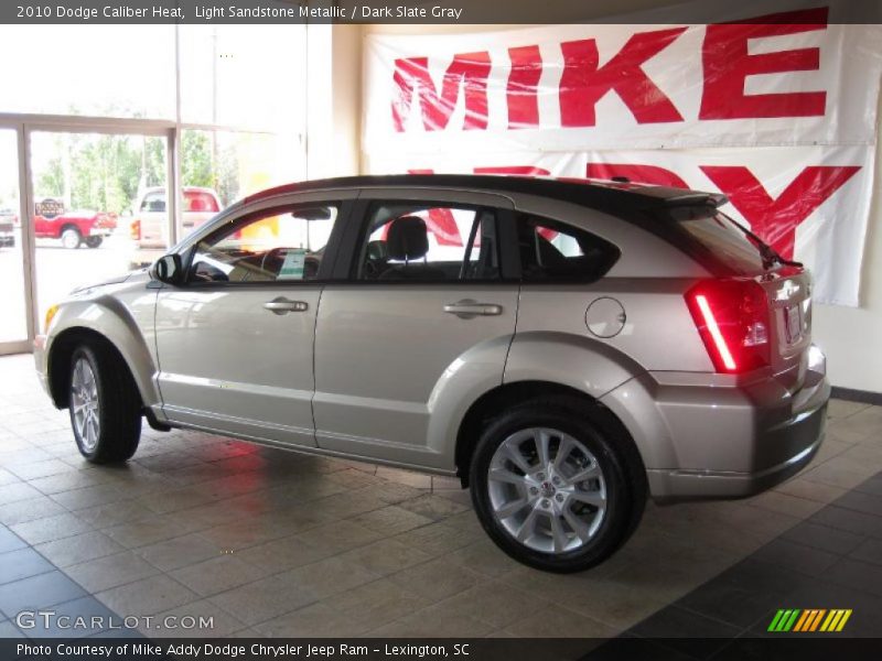 Light Sandstone Metallic / Dark Slate Gray 2010 Dodge Caliber Heat