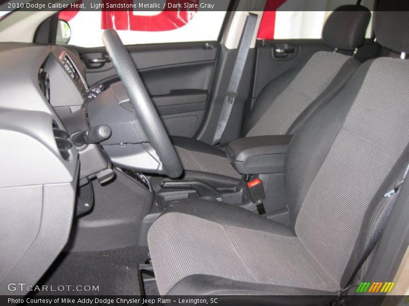 Light Sandstone Metallic / Dark Slate Gray 2010 Dodge Caliber Heat