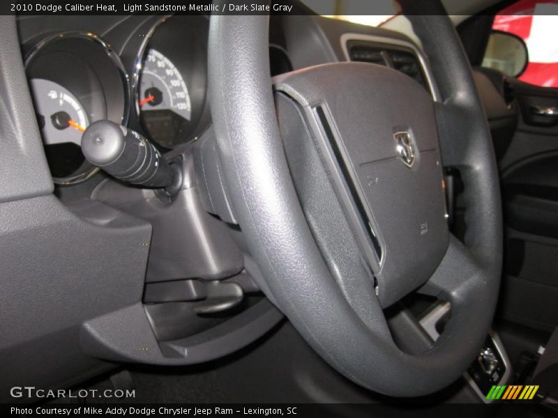 Light Sandstone Metallic / Dark Slate Gray 2010 Dodge Caliber Heat