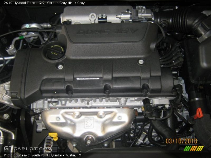 Carbon Gray Mist / Gray 2010 Hyundai Elantra GLS