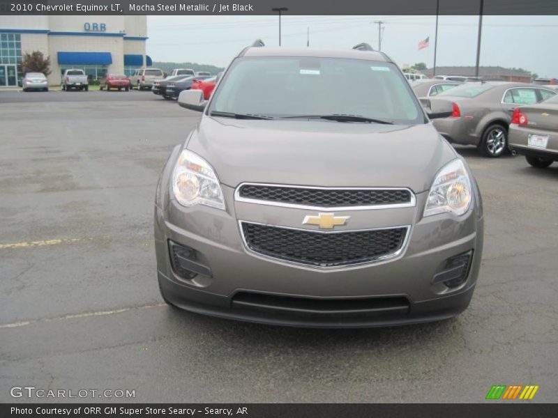 Mocha Steel Metallic / Jet Black 2010 Chevrolet Equinox LT