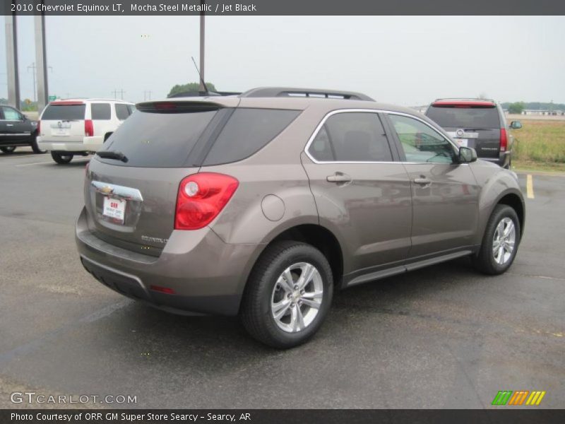 Mocha Steel Metallic / Jet Black 2010 Chevrolet Equinox LT