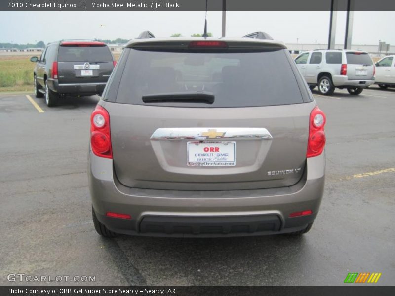 Mocha Steel Metallic / Jet Black 2010 Chevrolet Equinox LT