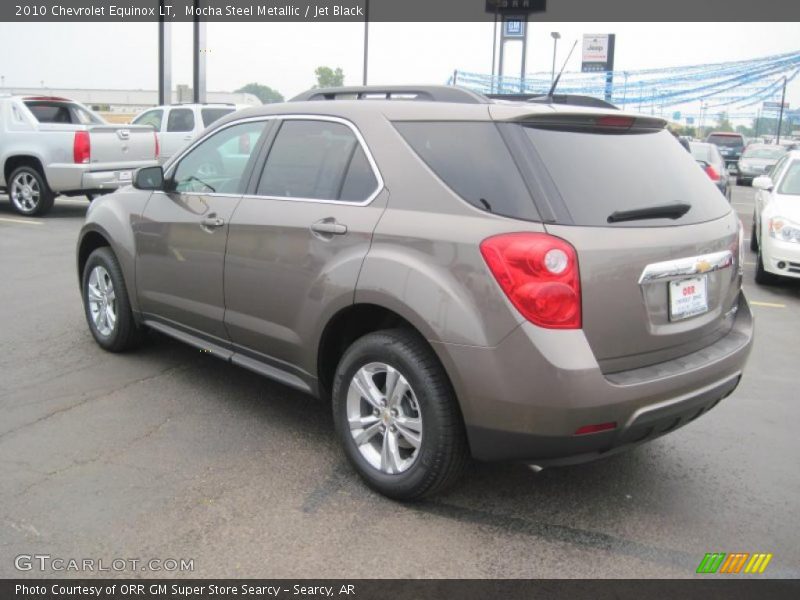 Mocha Steel Metallic / Jet Black 2010 Chevrolet Equinox LT