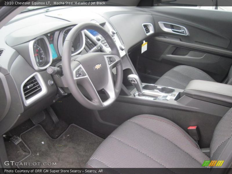 Mocha Steel Metallic / Jet Black 2010 Chevrolet Equinox LT