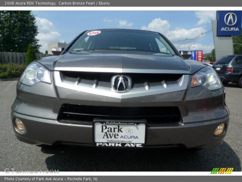 Carbon Bronze Pearl / Ebony 2008 Acura RDX Technology