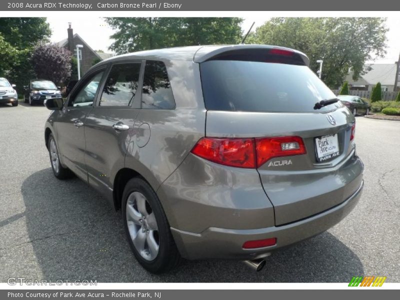Carbon Bronze Pearl / Ebony 2008 Acura RDX Technology