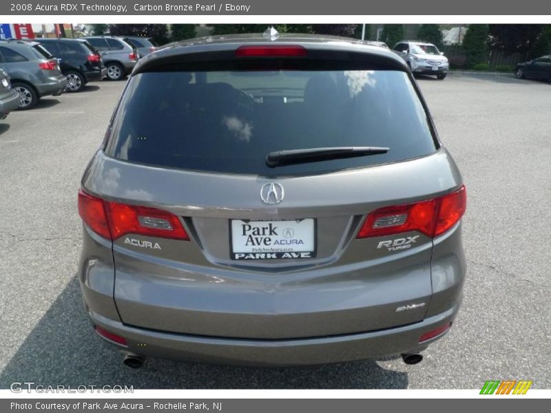 Carbon Bronze Pearl / Ebony 2008 Acura RDX Technology