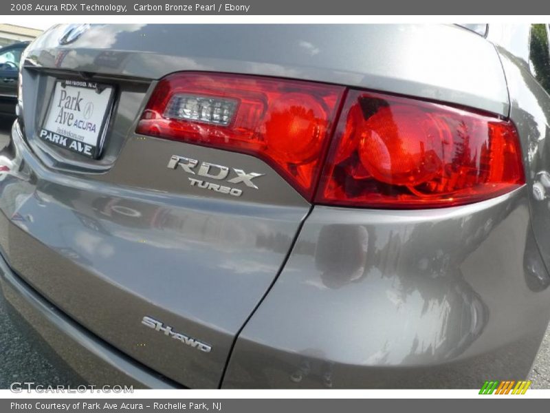 Carbon Bronze Pearl / Ebony 2008 Acura RDX Technology