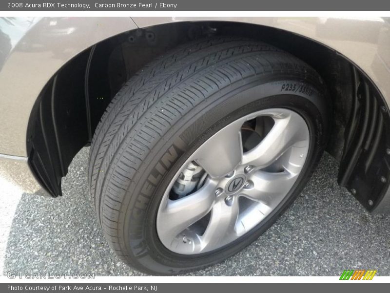 Carbon Bronze Pearl / Ebony 2008 Acura RDX Technology