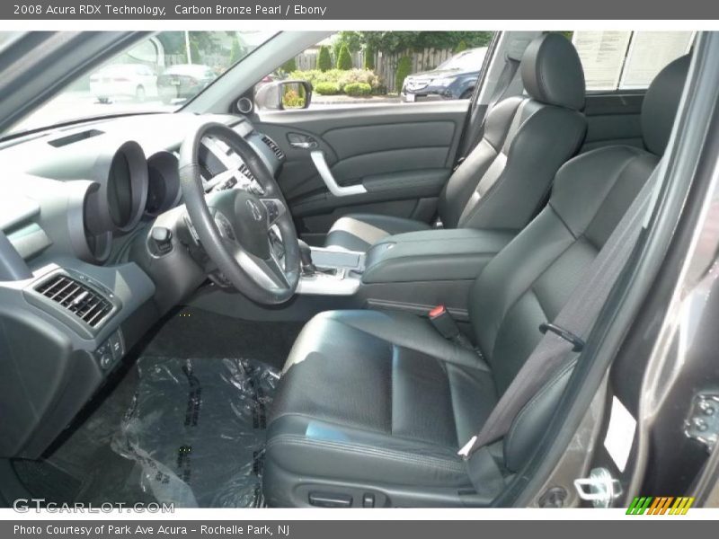 Carbon Bronze Pearl / Ebony 2008 Acura RDX Technology