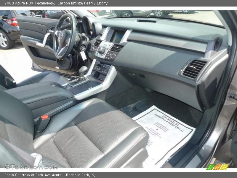 Carbon Bronze Pearl / Ebony 2008 Acura RDX Technology