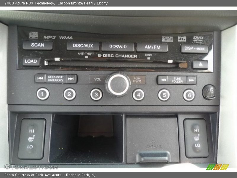 Carbon Bronze Pearl / Ebony 2008 Acura RDX Technology