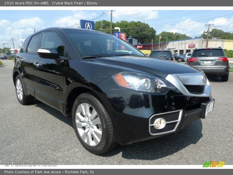 Crystal Black Pearl / Ebony 2010 Acura RDX SH-AWD