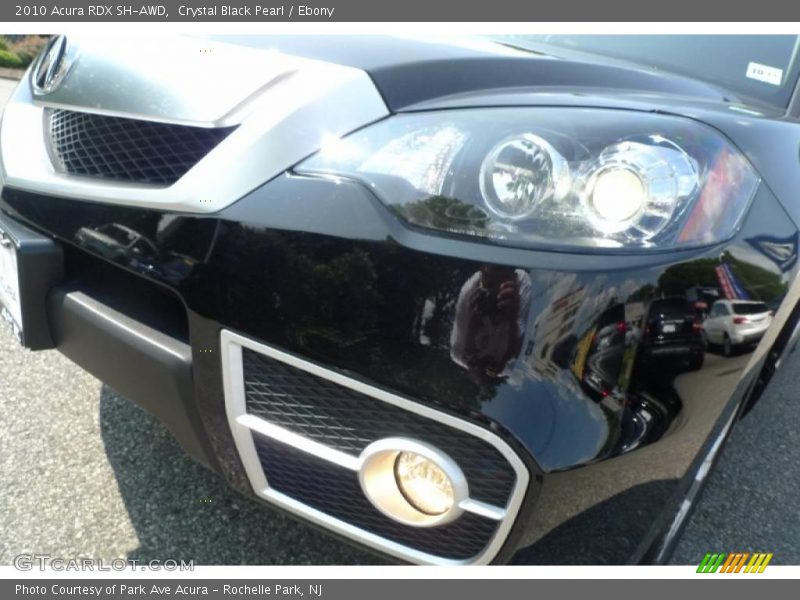 Crystal Black Pearl / Ebony 2010 Acura RDX SH-AWD