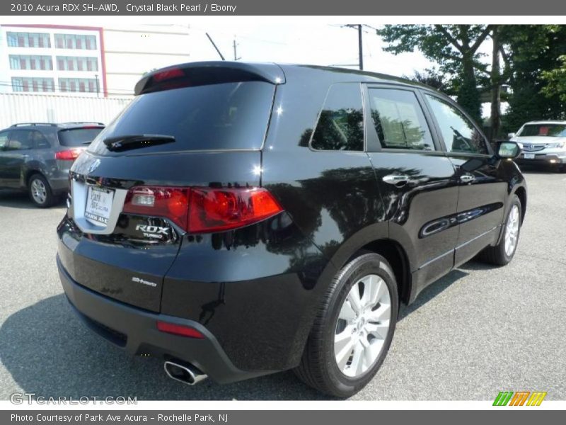 Crystal Black Pearl / Ebony 2010 Acura RDX SH-AWD