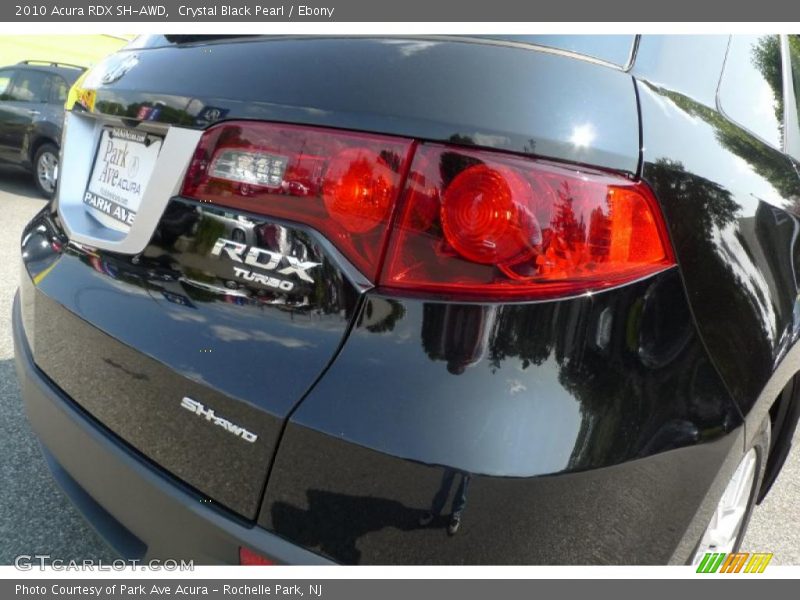 Crystal Black Pearl / Ebony 2010 Acura RDX SH-AWD