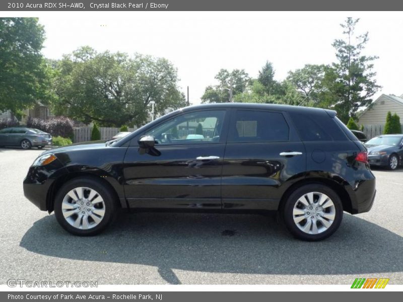 Crystal Black Pearl / Ebony 2010 Acura RDX SH-AWD