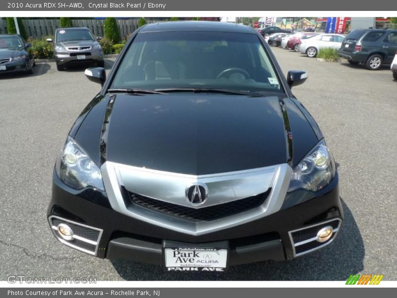 Crystal Black Pearl / Ebony 2010 Acura RDX SH-AWD