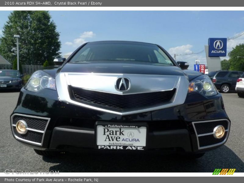 Crystal Black Pearl / Ebony 2010 Acura RDX SH-AWD
