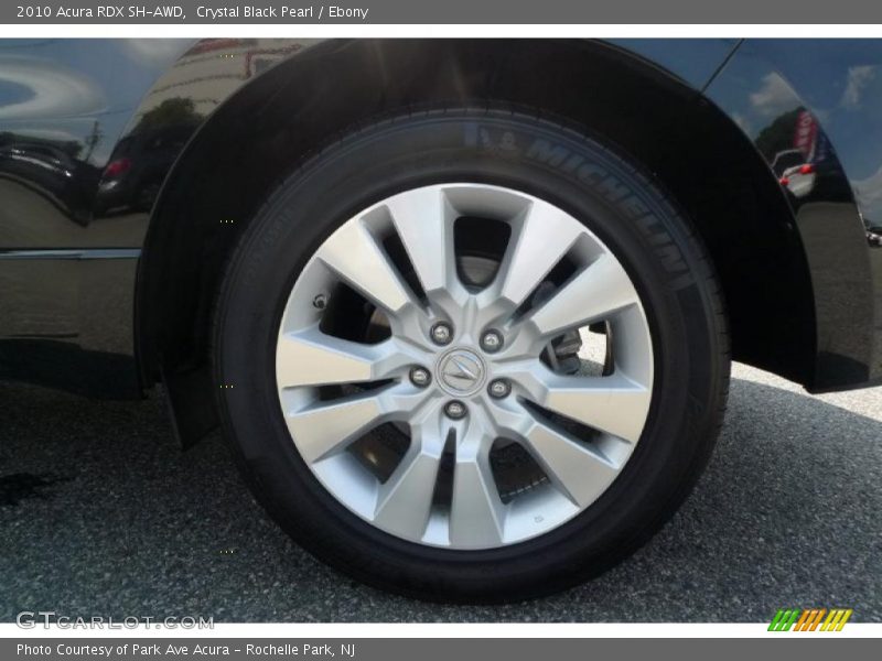 Crystal Black Pearl / Ebony 2010 Acura RDX SH-AWD