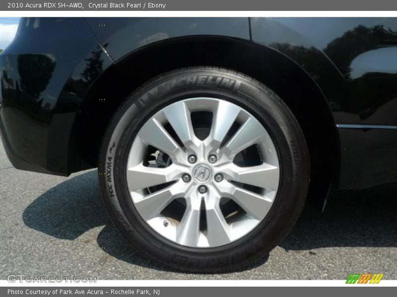 Crystal Black Pearl / Ebony 2010 Acura RDX SH-AWD