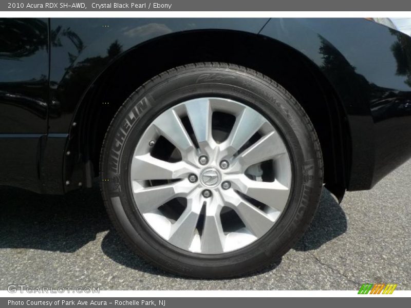 Crystal Black Pearl / Ebony 2010 Acura RDX SH-AWD
