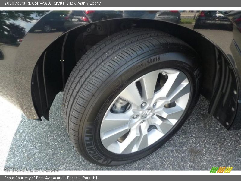 Crystal Black Pearl / Ebony 2010 Acura RDX SH-AWD