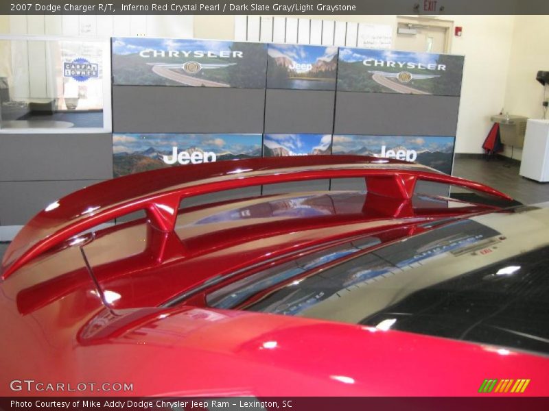 Inferno Red Crystal Pearl / Dark Slate Gray/Light Graystone 2007 Dodge Charger R/T