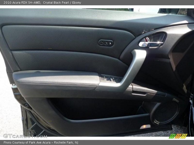 Crystal Black Pearl / Ebony 2010 Acura RDX SH-AWD