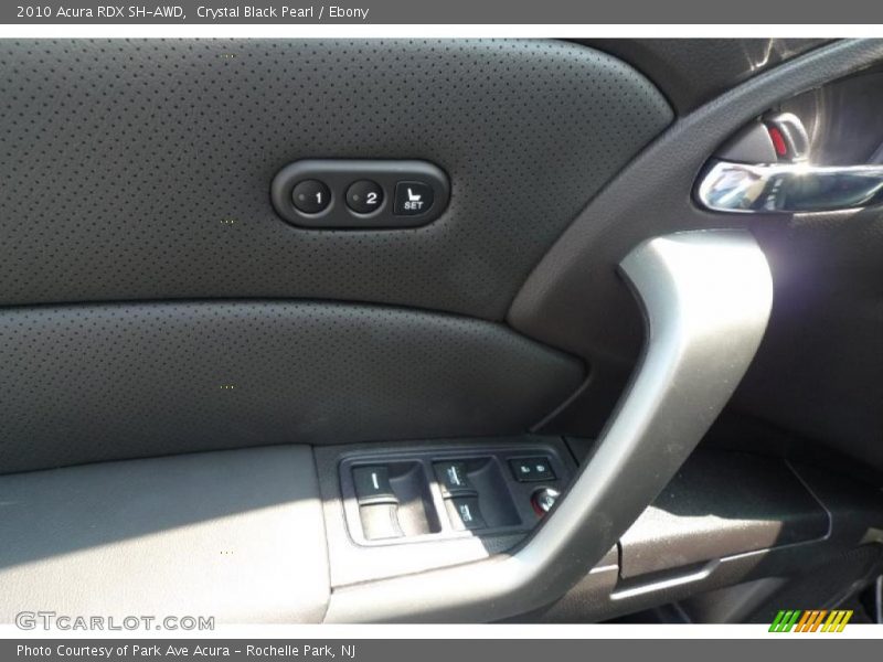 Crystal Black Pearl / Ebony 2010 Acura RDX SH-AWD