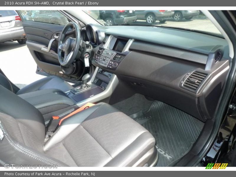 Crystal Black Pearl / Ebony 2010 Acura RDX SH-AWD