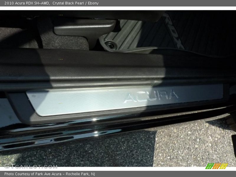 Crystal Black Pearl / Ebony 2010 Acura RDX SH-AWD