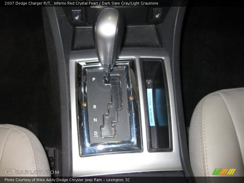 Inferno Red Crystal Pearl / Dark Slate Gray/Light Graystone 2007 Dodge Charger R/T
