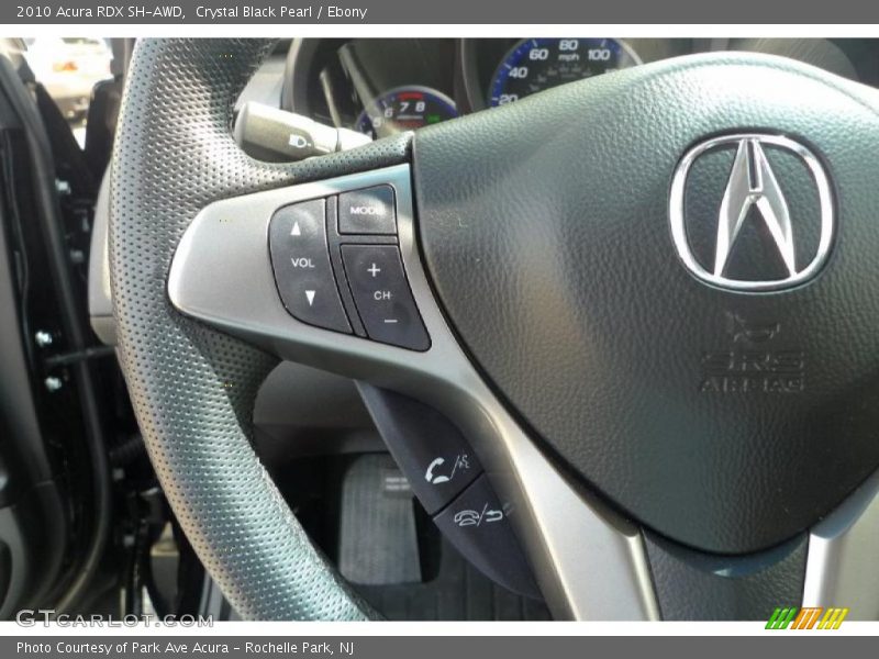 Crystal Black Pearl / Ebony 2010 Acura RDX SH-AWD