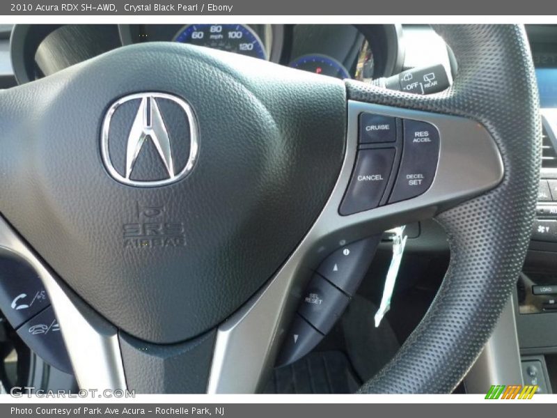 Crystal Black Pearl / Ebony 2010 Acura RDX SH-AWD