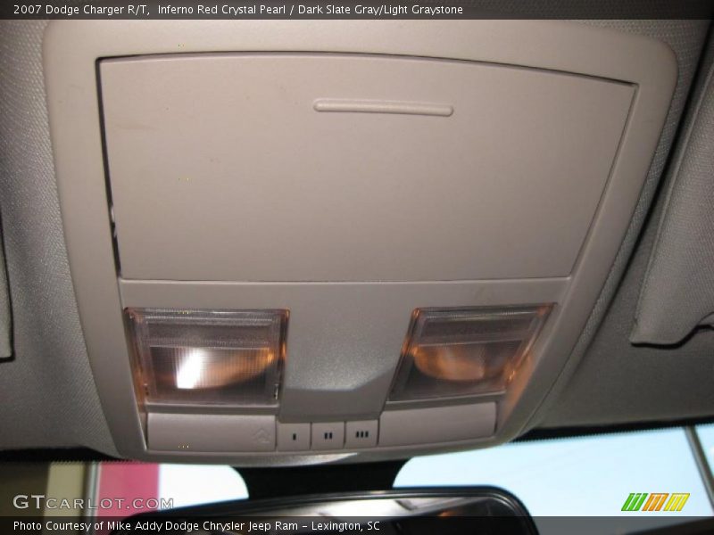 Inferno Red Crystal Pearl / Dark Slate Gray/Light Graystone 2007 Dodge Charger R/T