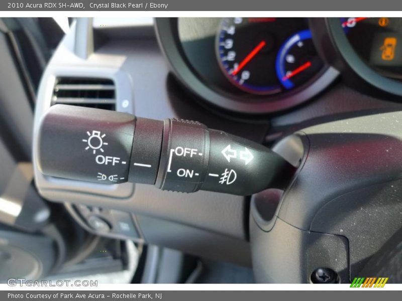 Crystal Black Pearl / Ebony 2010 Acura RDX SH-AWD