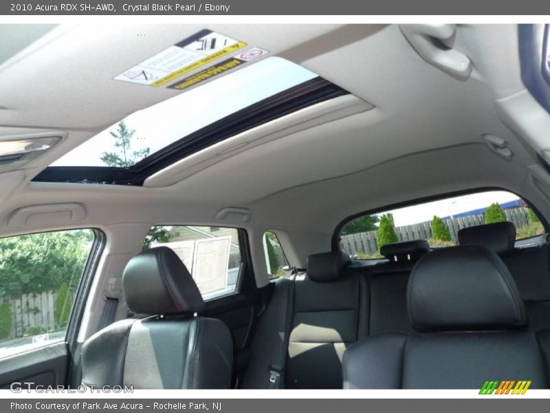 Crystal Black Pearl / Ebony 2010 Acura RDX SH-AWD