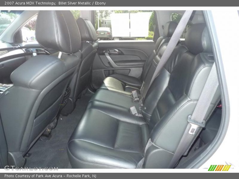 Billet Silver Metallic / Ebony 2007 Acura MDX Technology
