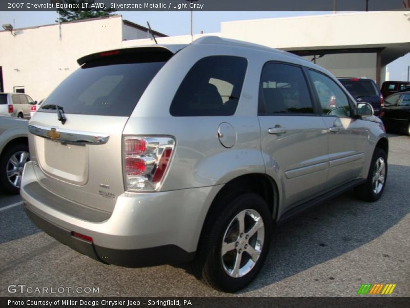 Silverstone Metallic / Light Gray 2007 Chevrolet Equinox LT AWD
