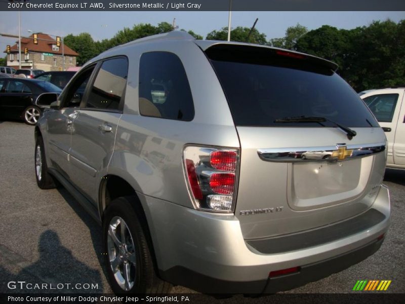 Silverstone Metallic / Light Gray 2007 Chevrolet Equinox LT AWD