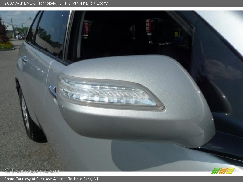 Billet Silver Metallic / Ebony 2007 Acura MDX Technology