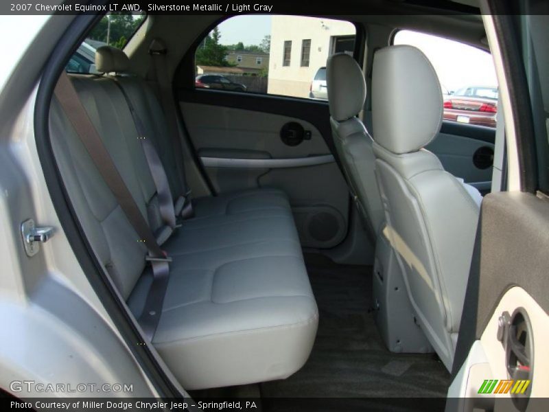 Silverstone Metallic / Light Gray 2007 Chevrolet Equinox LT AWD