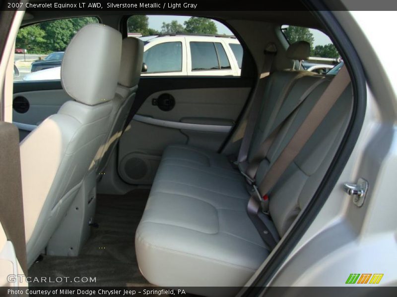 Silverstone Metallic / Light Gray 2007 Chevrolet Equinox LT AWD