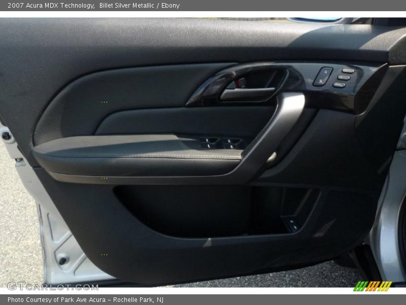Billet Silver Metallic / Ebony 2007 Acura MDX Technology